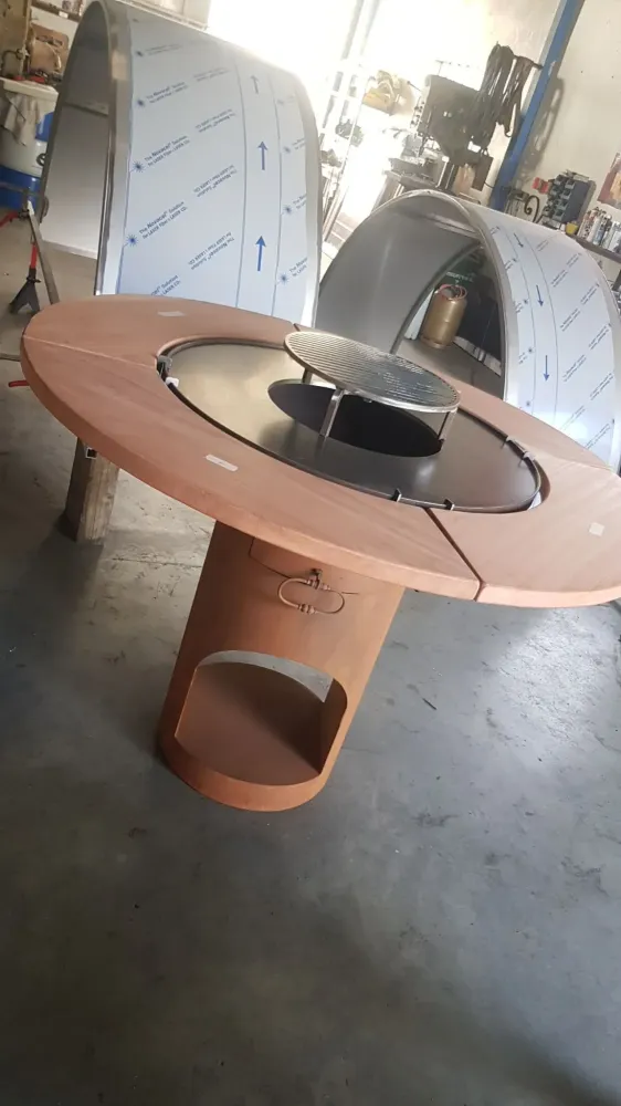 barbecue rond 2
